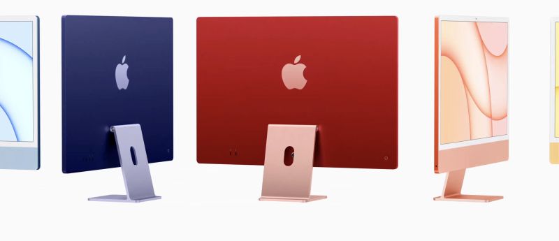 ▲蘋果4大新品曝光！「7色iMac」絢麗登場，iPhone12推新色。（圖／翻攝自蘋果官網）