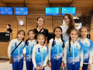 瑞莎帶台灣體操小將登上國際體壇奪19面金牌