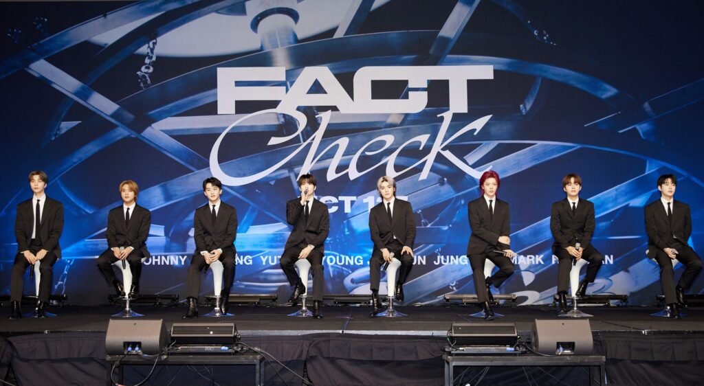 NCT-127 發布第五張正規專輯《Fact-Check》。（圖／SM Entertainment）