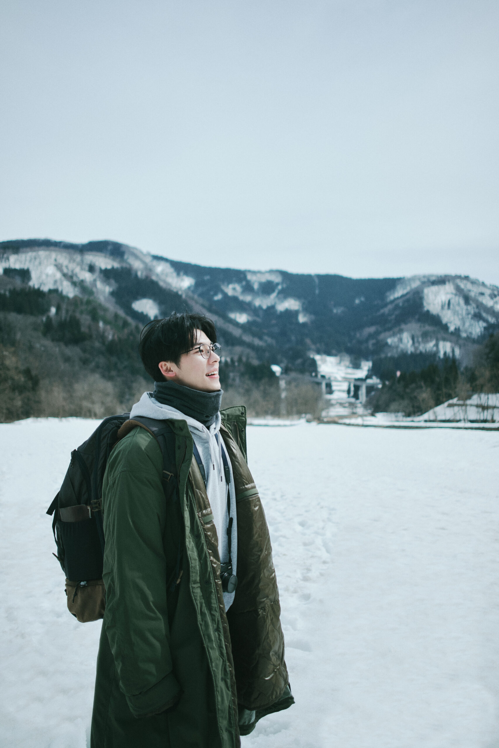 片中許光漢在18年後來到日本，踏上與初戀重逢的旅程。（圖／翻滾吧男孩電影股份有限公司 提供）