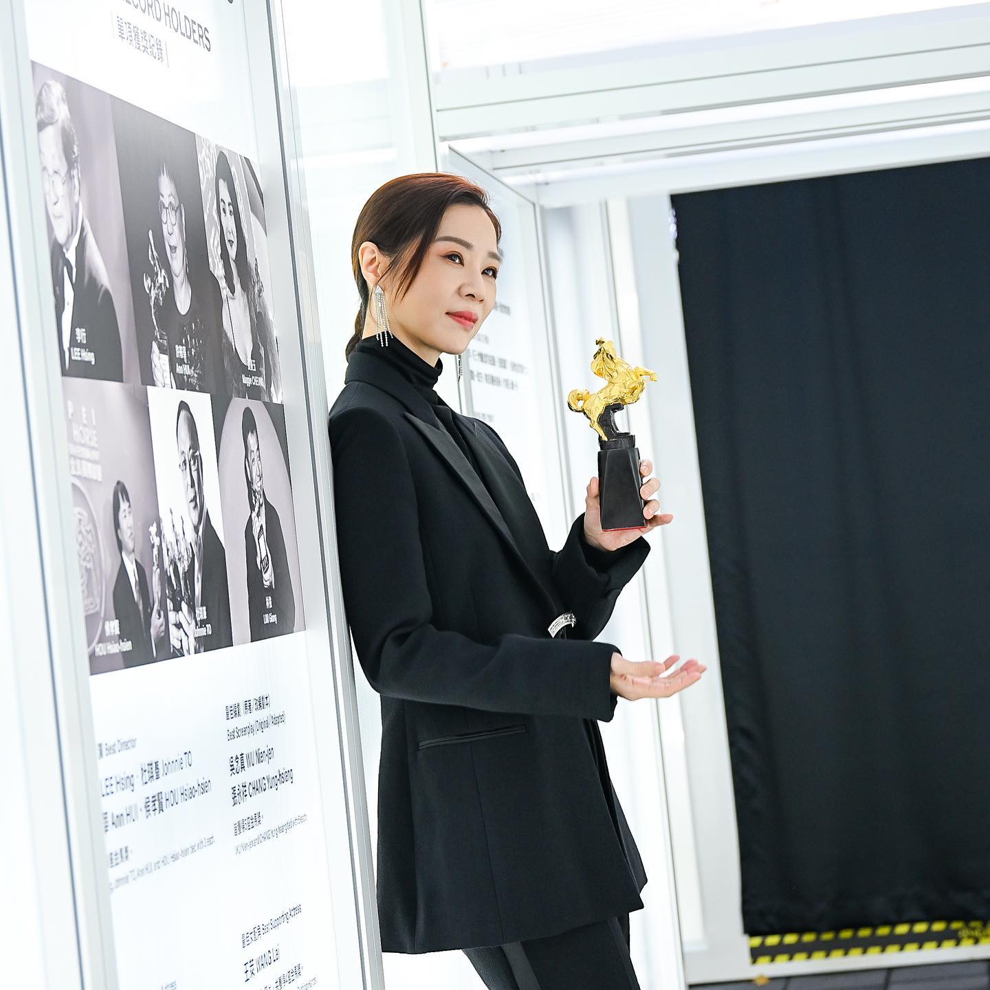 謝盈萱是本屆金馬獎頒獎嘉賓之一。（圖片來源：謝盈萱粉專）