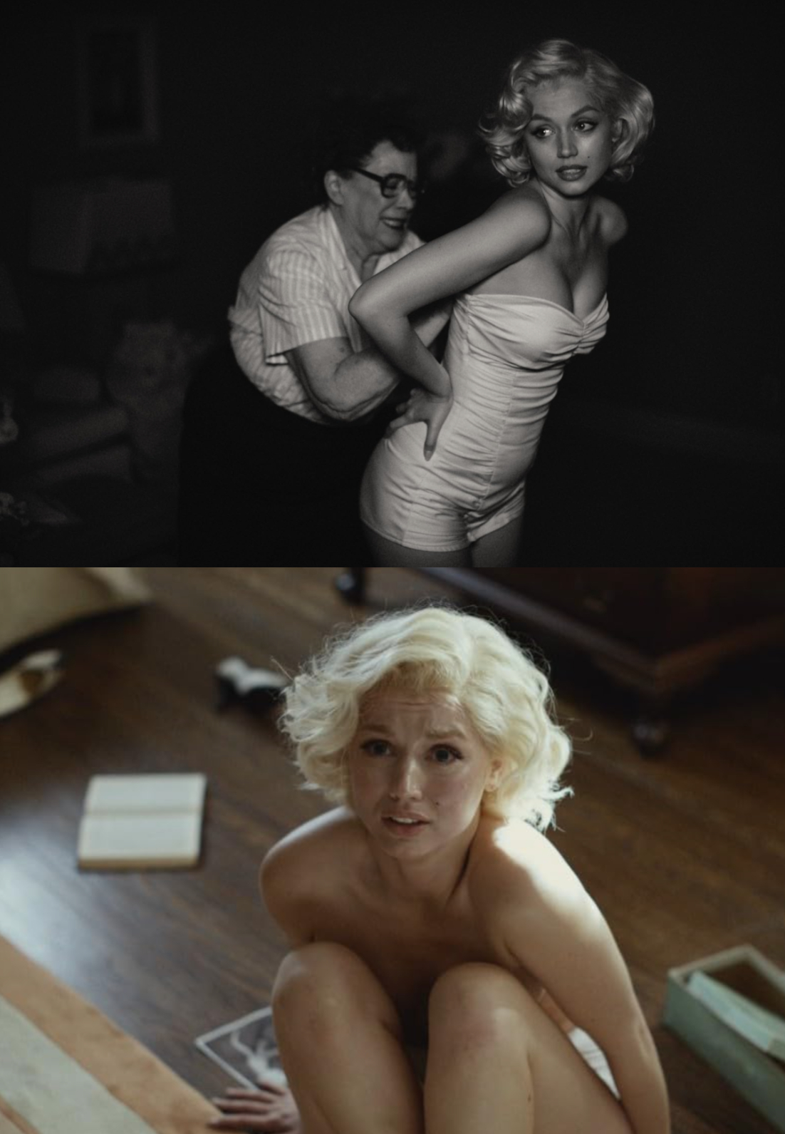 安娜&middot;德&middot;哈馬斯飾演飾演美國性感女神瑪麗蓮夢露。（圖片來源：IMDb）