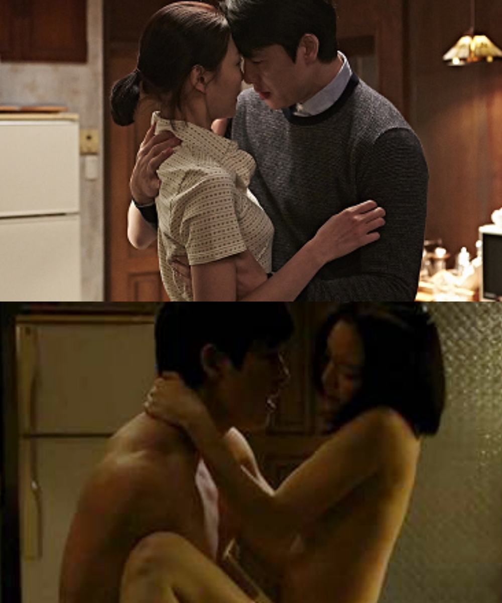 韓國影帝鄭雨盛與新人演員李旭在片中全裸演出。（圖片來源：IMDb）