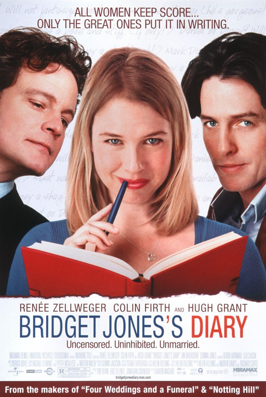 《BJ單身日記》有經典的三角戀情難題。（圖片來源：IMDb）