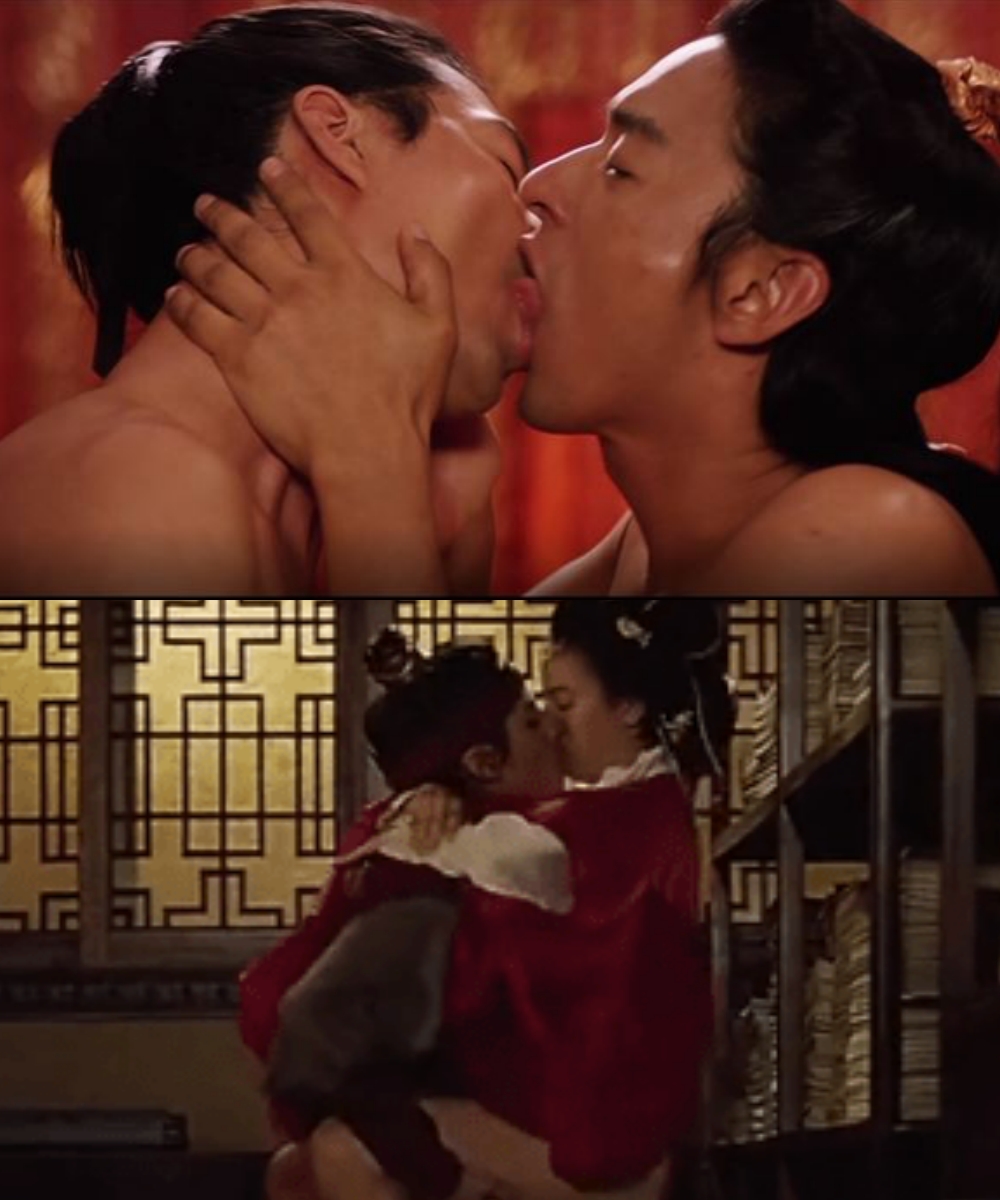 趙寅成、朱鎮模、宋智孝在《霜花店》上演激情歡愛的三角戀。（圖片來源：IMDb）