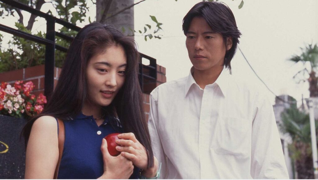 日劇版《跟我說愛我》在1995年由豐川悅司、常盤貴子主演。（圖片來源：TBS）