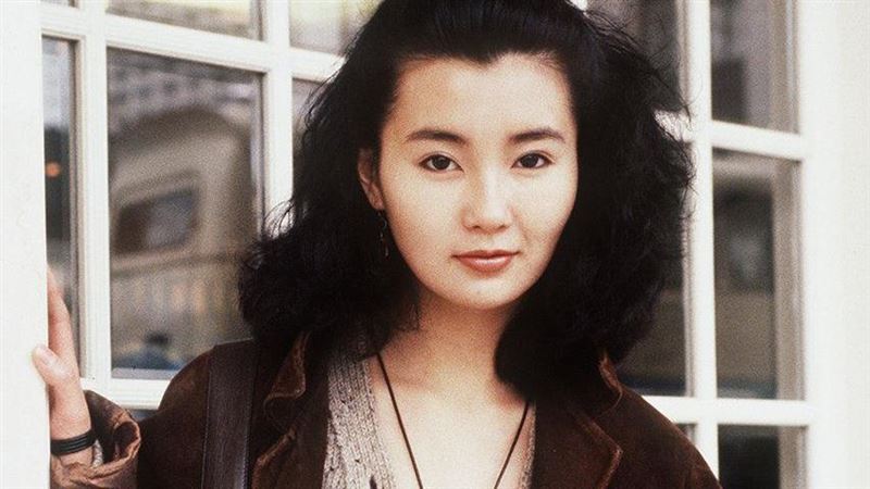 張曼玉舊照。（圖片來源：Weibo）