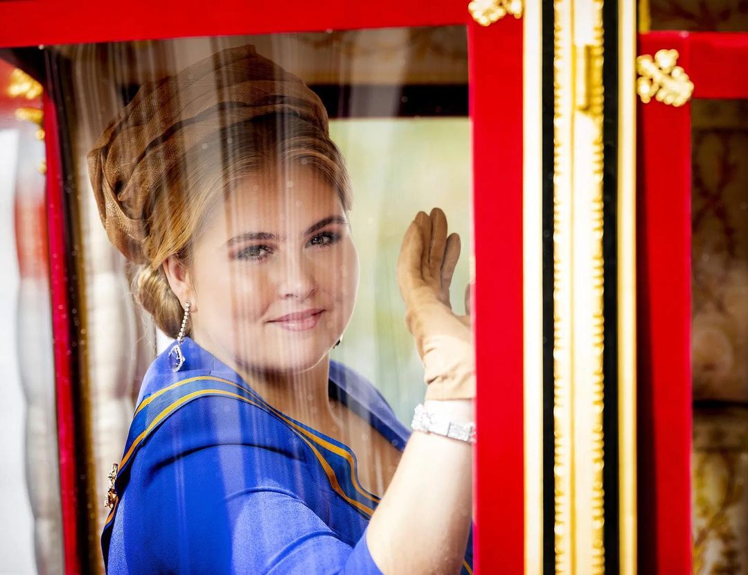 Catharina-Amalia用行動來告訴全世界：什麼是「真正的女王氣度」。（圖片來源：IG@koninklijkhuis）
