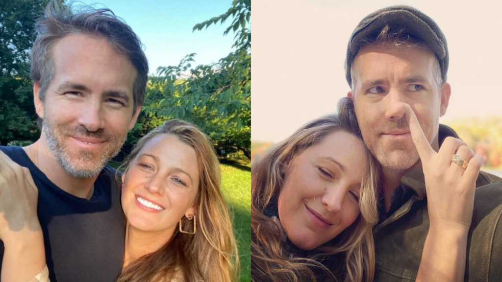 好的愛情會讓妳笑！看萊恩雷諾斯和布蕾克萊芙莉。就知道（圖片來源：vancityreynolds /IG)