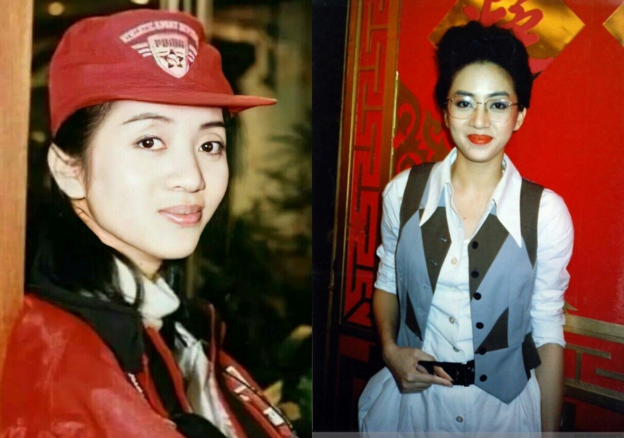 梅艷芳舊照。（圖片來源：Weibo）