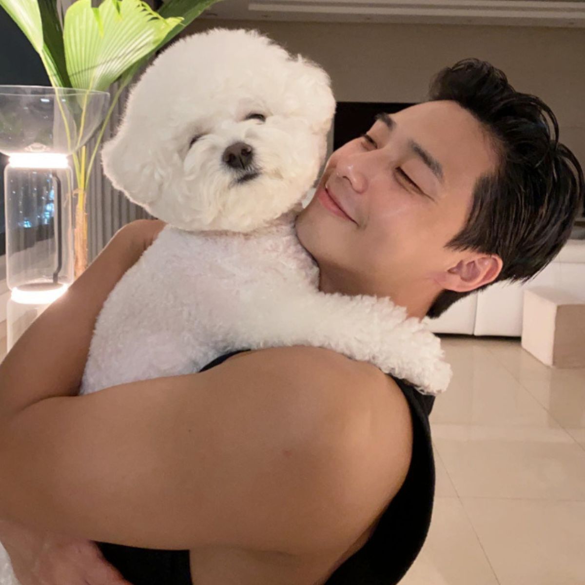 男神私底下也是一名鏟屎官（圖片來源：朴敘俊 IG）