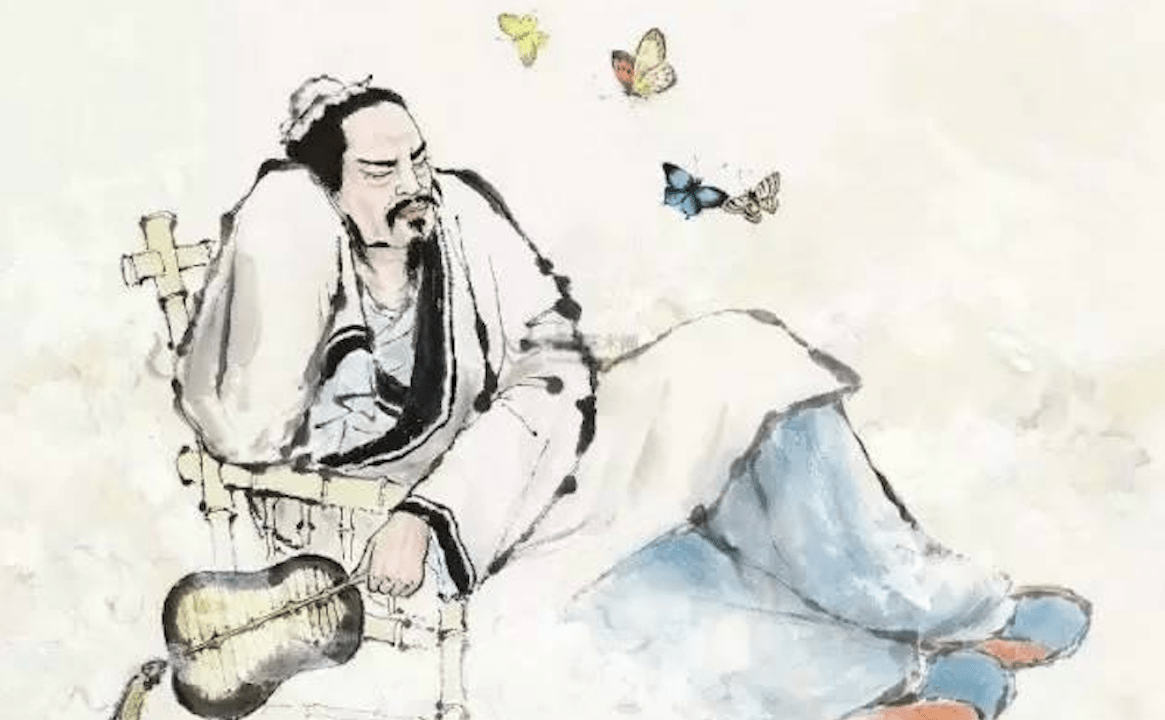 《莊子&middot;秋水》：井蛙不可以語於海者，夏蟲不可以語冰。（圖片來源：Weibo）