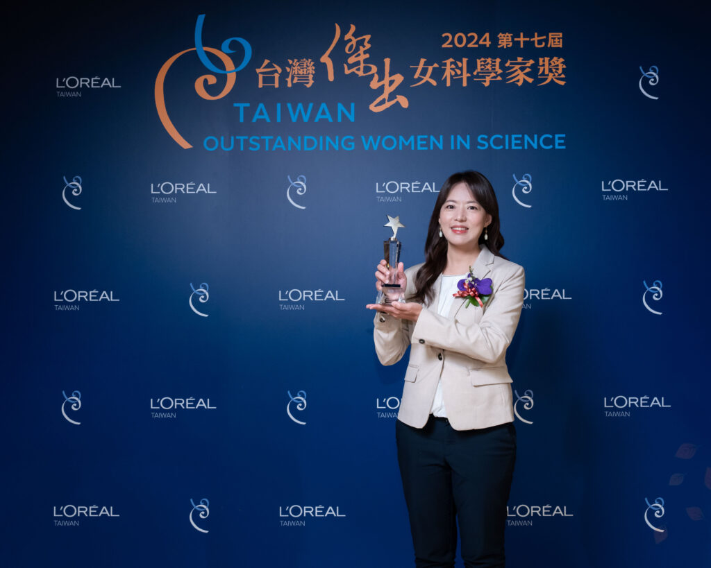 「第十七屆台灣傑出女科學家獎」新秀獎得主朱雪萍博士。（圖片來源／台灣萊雅提供）