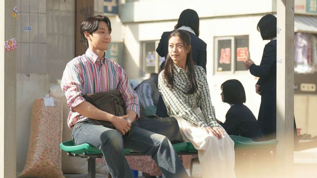 造句心理測驗：我、太陽、車站、旅館。（圖片來源：KBS 2TV）