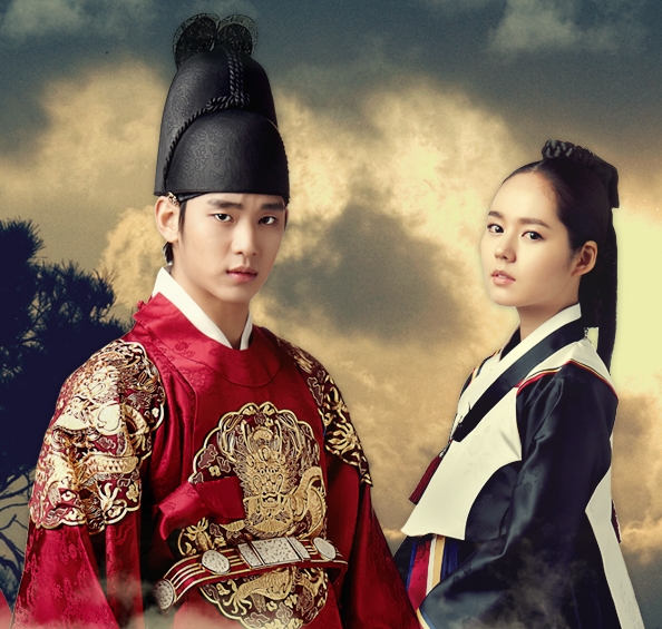 金秀賢、韓佳人《擁抱太陽的月亮》。（圖片來源：SBS）