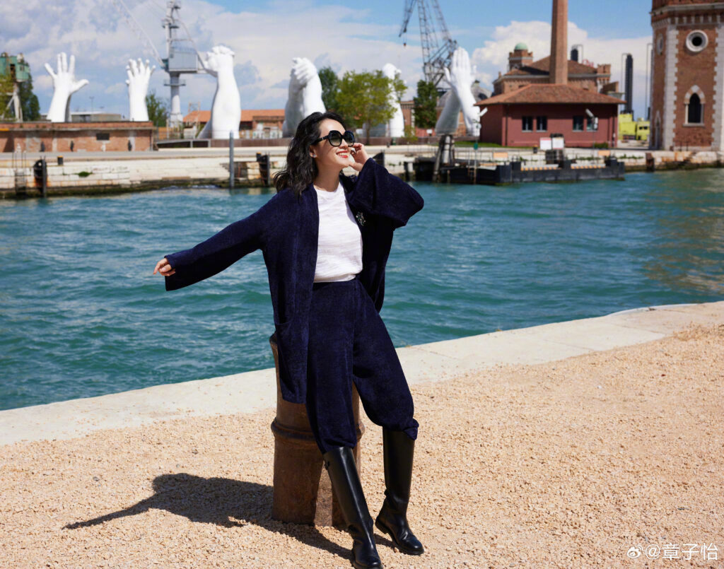 章子怡去年十月和汪峰離婚。（圖片來源／微博）