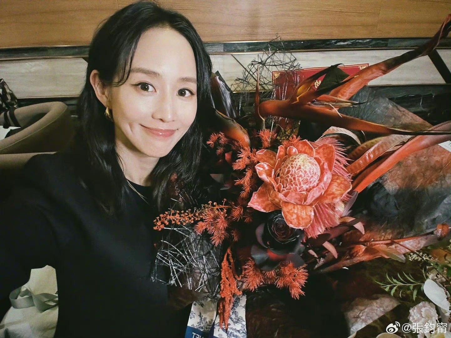 （圖：張鈞甯微博）