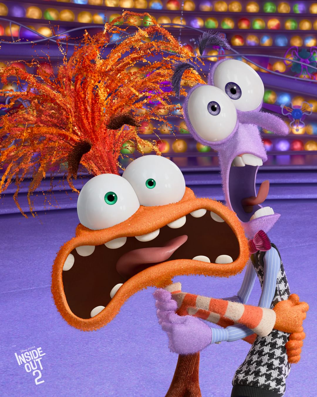 《腦筋急轉彎2》職場角色心理測驗。(圖片來源:IG@pixar)