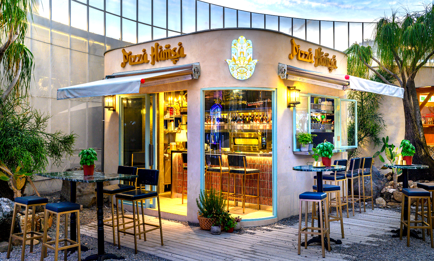 Pizza Hamsa 位於台中 PARK2（圖：Pizza Hamsa）