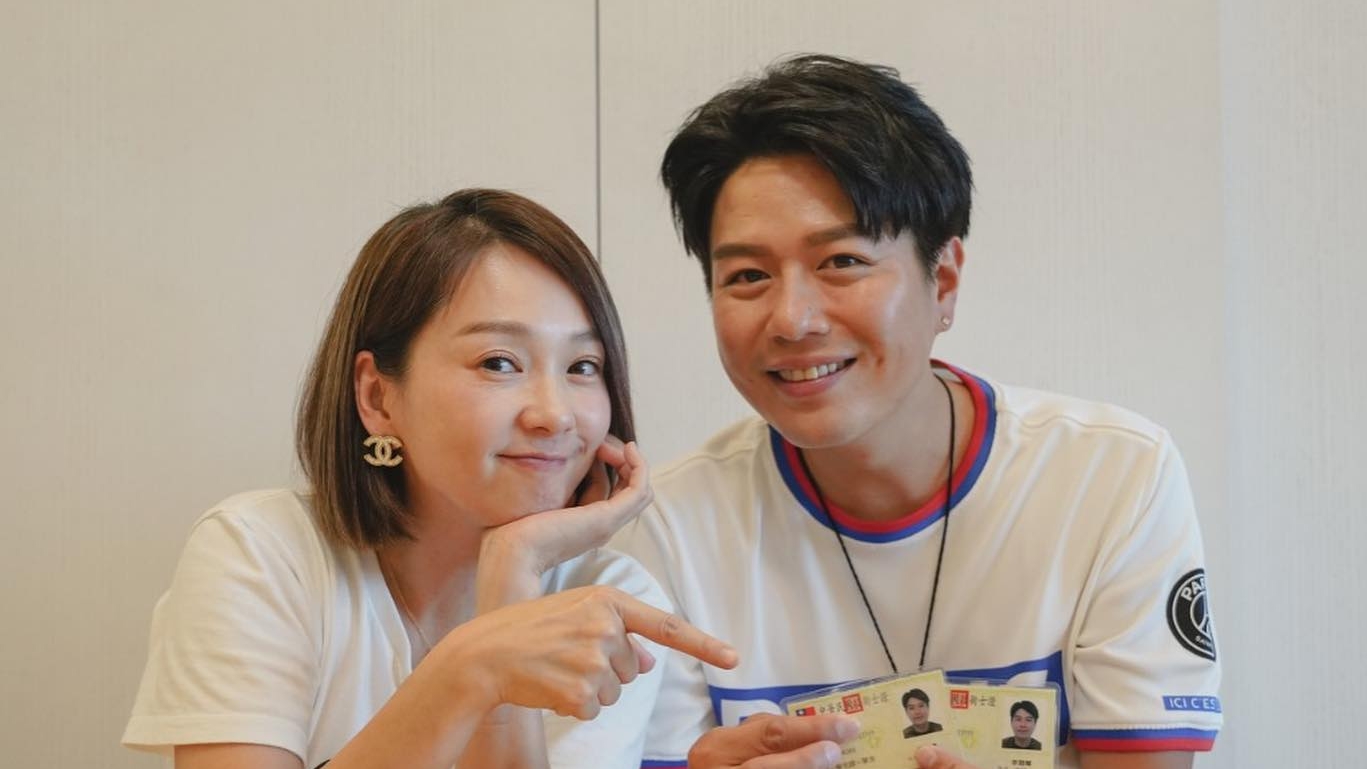 六月承認其實已經和李易簽下離婚協議。（圖片來源：李易LEE YI 臉書）