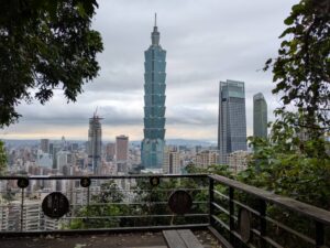 象山煙火平台。（圖／北市工務局提供）