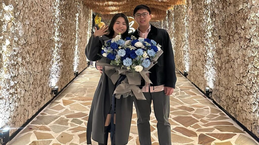 簡嘉芸宣布跨年夜被男友求婚！（圖：簡嘉芸Threads）