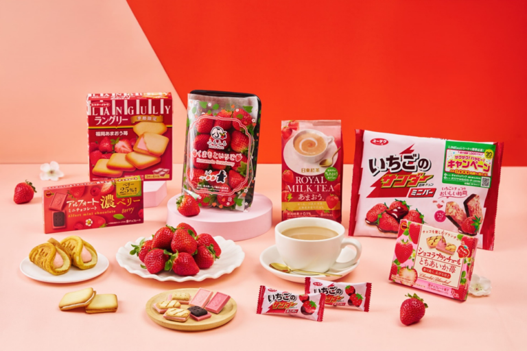 DONKI精心推出超人氣草莓商品，不論甜點、餅乾還是飲品，款款都是幸福滋味。（圖：品牌提供）