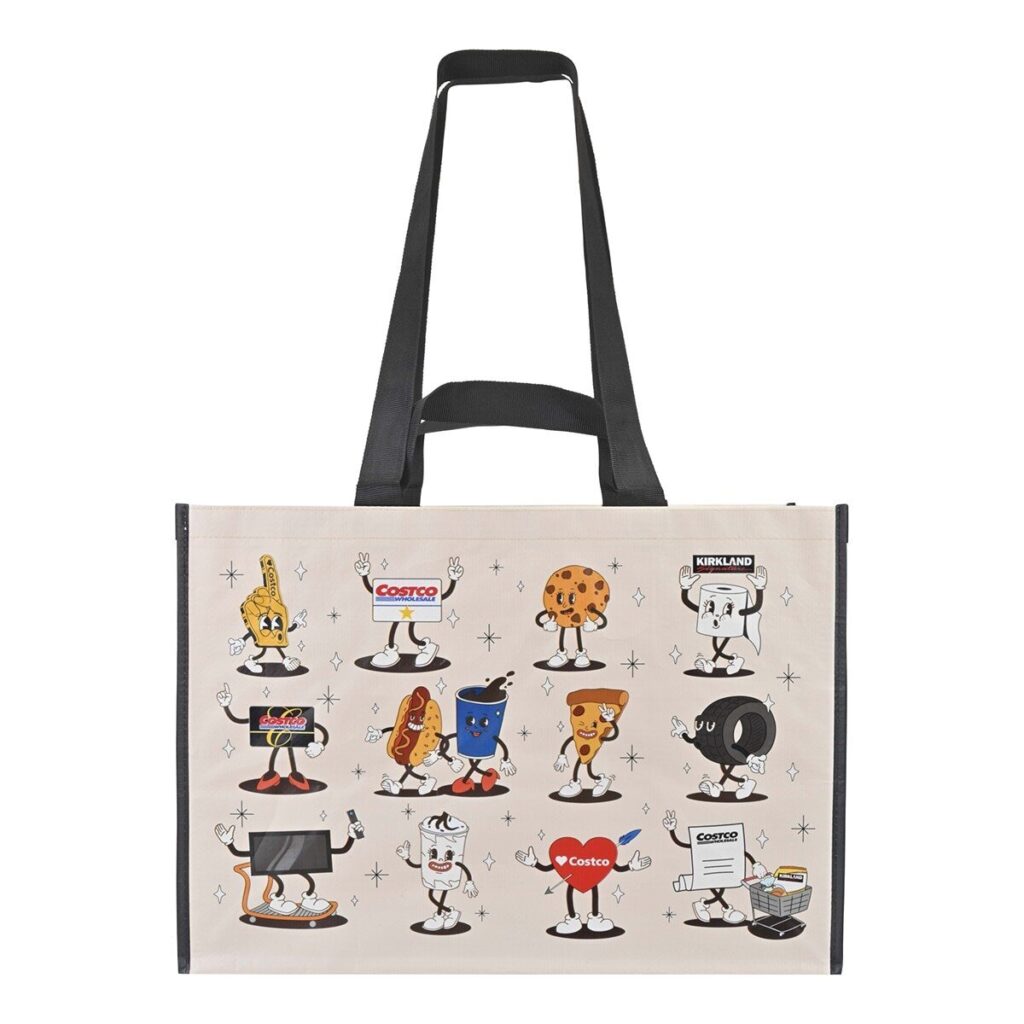 一名網友在社群平台發文分享,好市多近日推出的購物袋值得買,一個才45元,裡面還有兩個小口袋能裝東西,實用性十足。(圖:翻攝自好市多Costco官網)