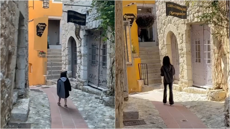 Hathaway如今已從小小孩變成了青少女。(圖片來源:周杰倫IG jaychou)