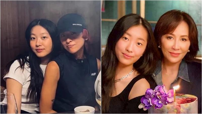 陳康堤常陪媽媽出席各種聚會，從小就有不少明星人脈。（圖片來源：IG）