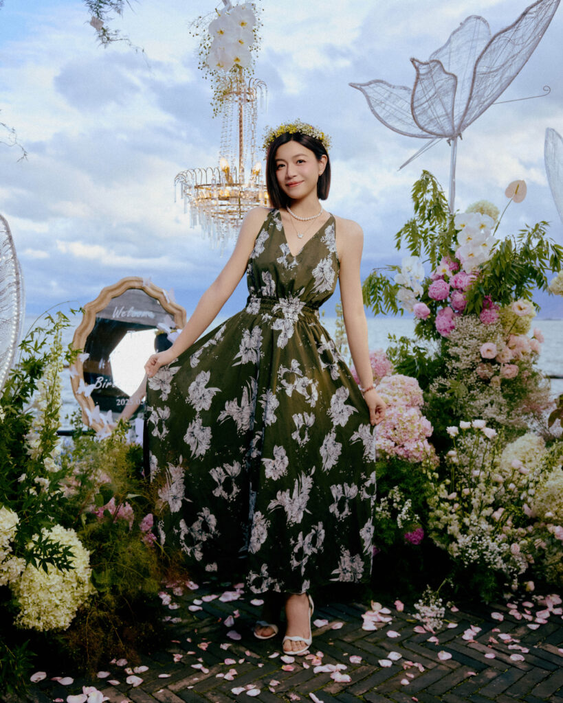 陳妍希美美慶祝42歲生日。（圖片來源：陳妍希michelle微博）