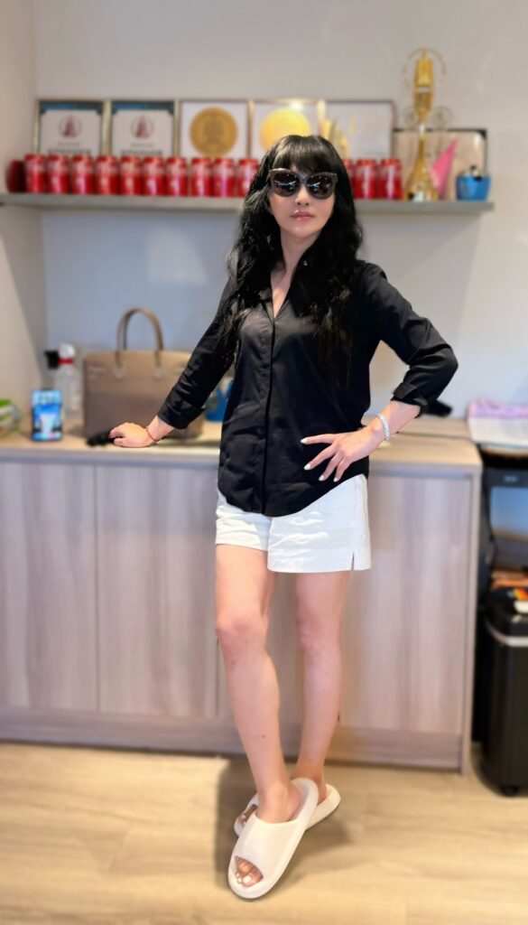 唐綺陽靠飲食控制順利瘦身。(圖片來源:唐綺陽占星幫 臉書)