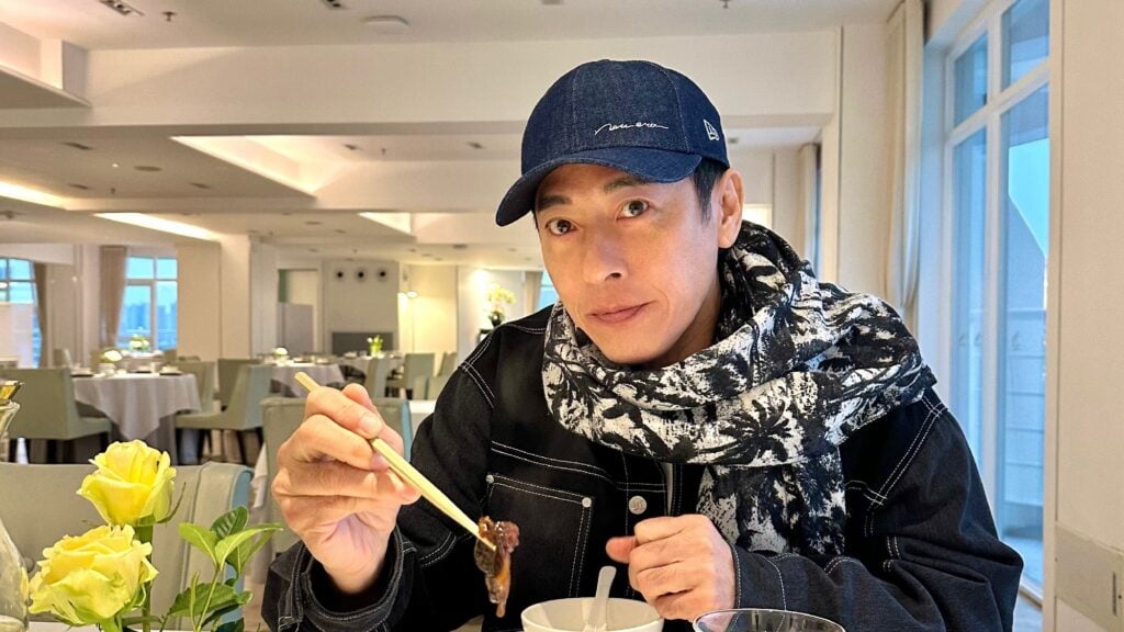 呂頌賢年初的照片氣色仍非常好。（圖片來源：微博 麥景婷）