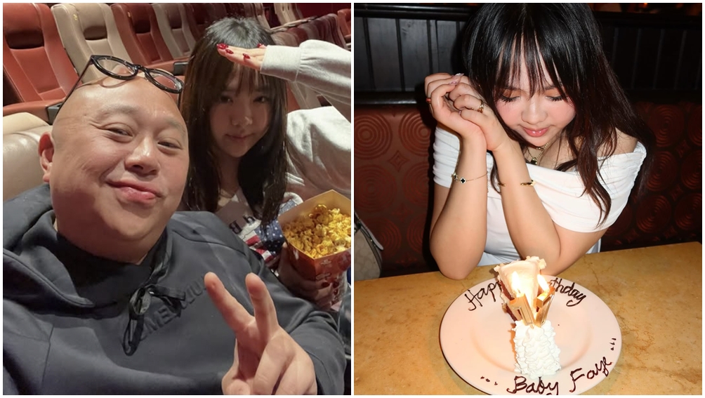 林盛斌17歲女兒在網路上遭遇性騷擾。（圖片來源：IG bob_lamshingbun、fayelammm）