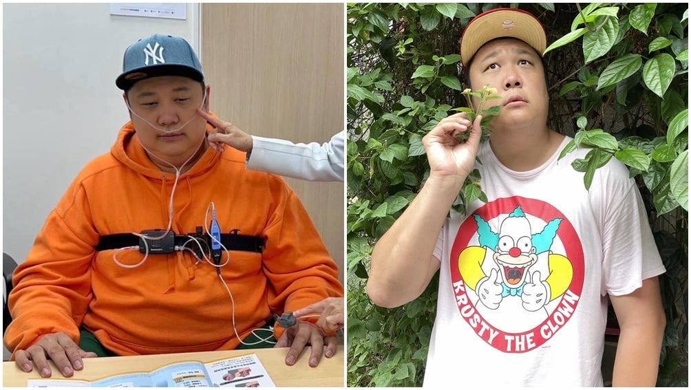 哈孝遠在3個月內減重18公斤。（圖片來源：臉書 哈孝遠）