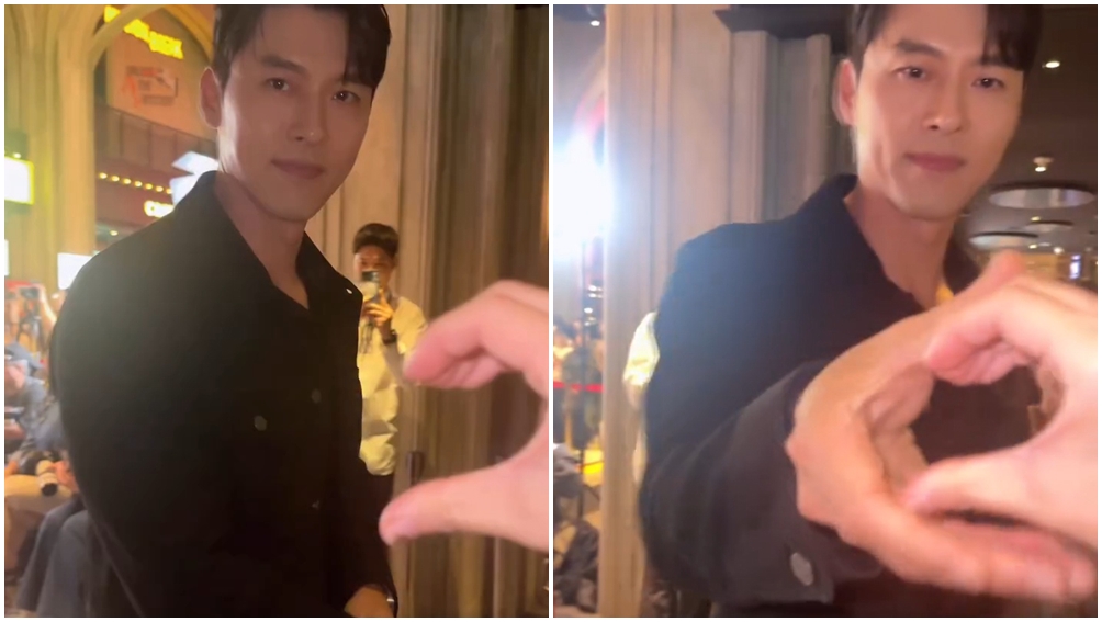 玄彬婉拒一起比愛心的影片引起關注。（圖片來源：IG eyesmag）