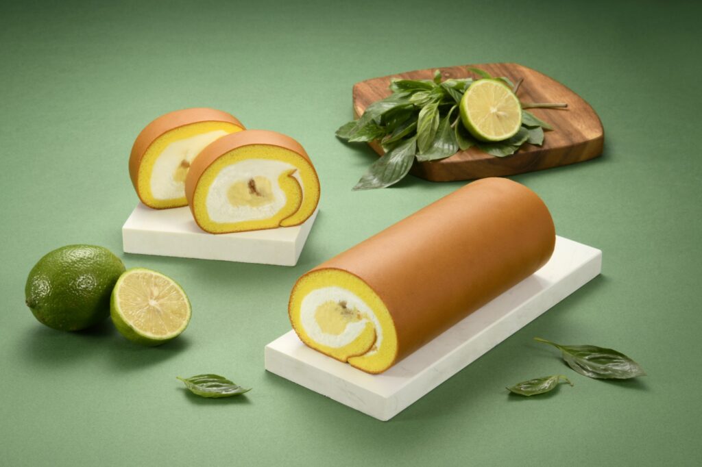 亞尼克推出YTM獨家限定九層塔檸檬生乳捲！（圖／亞尼克提供）