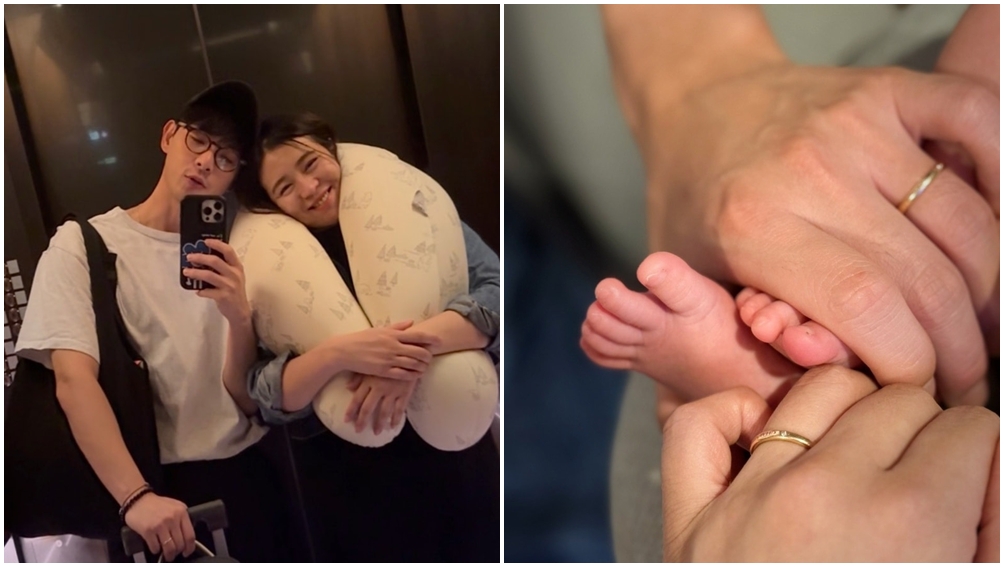 連晨翔、劉品言喜迎女兒出生。（圖片來源：臉書 連晨翔 Simon）