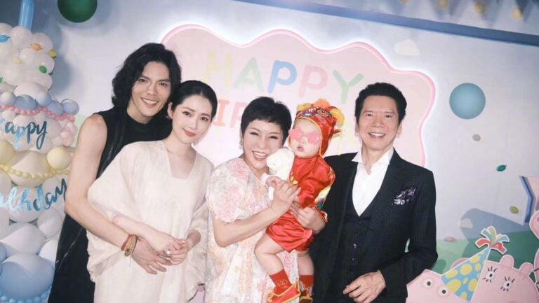 向太和媳婦郭碧婷關係良好。(圖片來源:微博 向太Tiffany陳嵐)