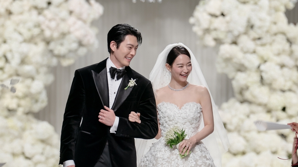 金宇彬、申敏兒在20日舉辦婚禮。（圖片來源：韓網）