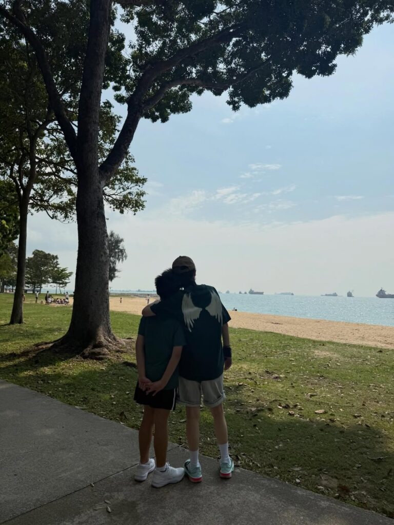 徐若瑄最慶幸的是事情沒發生在兒子身上。（圖片來源：IG vivianhsu.ironv）