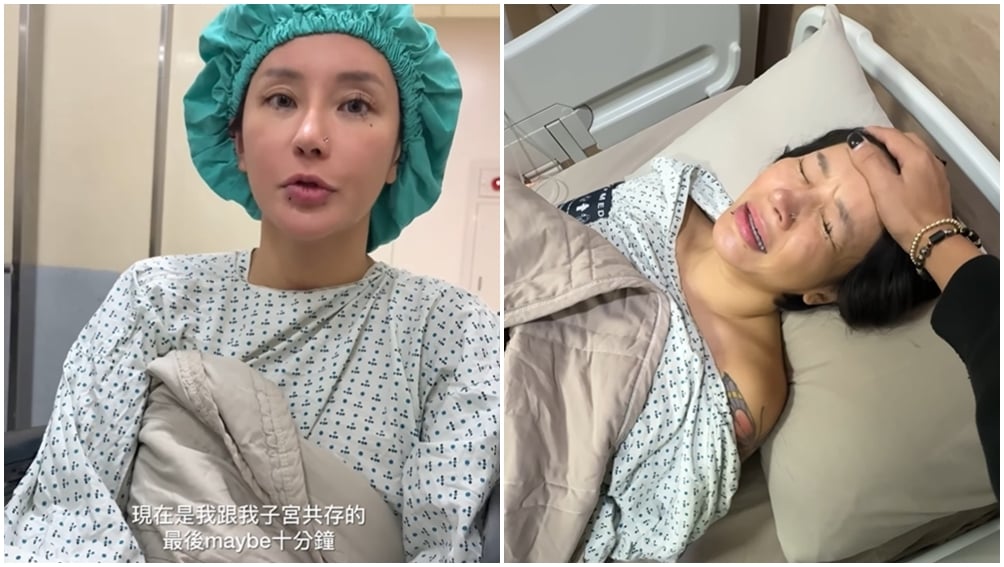 梁云菲因罹患子宮肌腺瘤，接受手術切除子宮。（圖片來源：IG nanaliangbadgal）