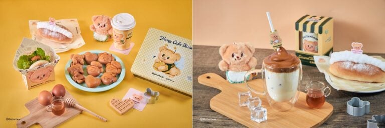 Butterbear活動期間供應餐點。（圖／加州椰子集團）