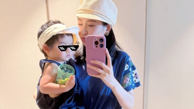 愷樂分享育兒近況。（圖片來源：IG butterfly092288）