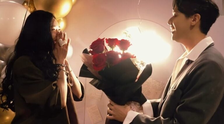 李玉璽在去年12月向許允樂求婚成功。（圖片來源：IG byleway）