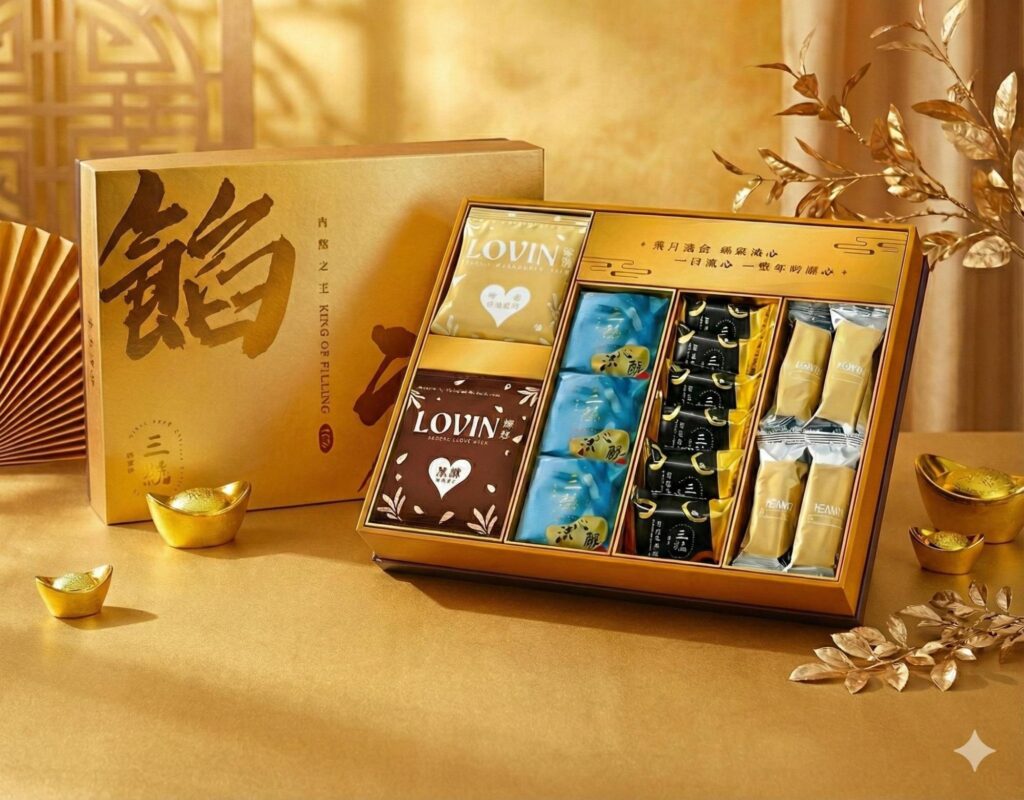 五福臨門高級餡禮（圖 / 三統漢菓子）