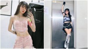 謝金燕長年維持纖瘦身材。（圖片來源：臉書 JeannieHsieh謝金燕___bbb）