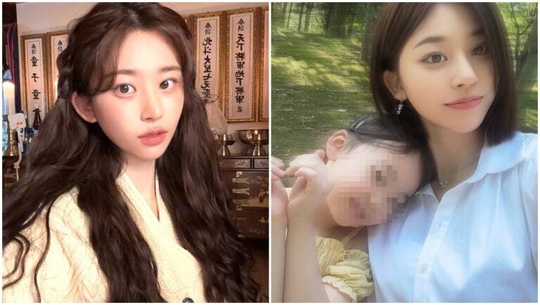 盧瑟妃19歲懷孕，未婚生下女兒。（圖片來源：IG sheknoh）