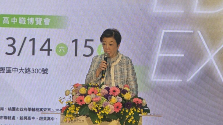 圖/台積電慈善基金會張淑芬董事長期許國高中學生應該不只滿足以「學科」作為唯一的成長動能,更應該及早發現自己在技術上的潛能,發揮競爭力。(台積電慈善基金會 提供)