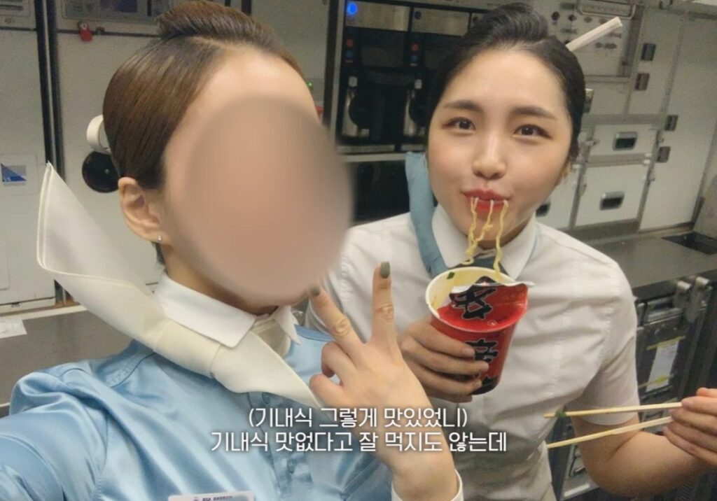 海恩當上空姐後不忌口，一路胖到70公斤。（圖片來源：YouTube 해피해은 HAEPPY）